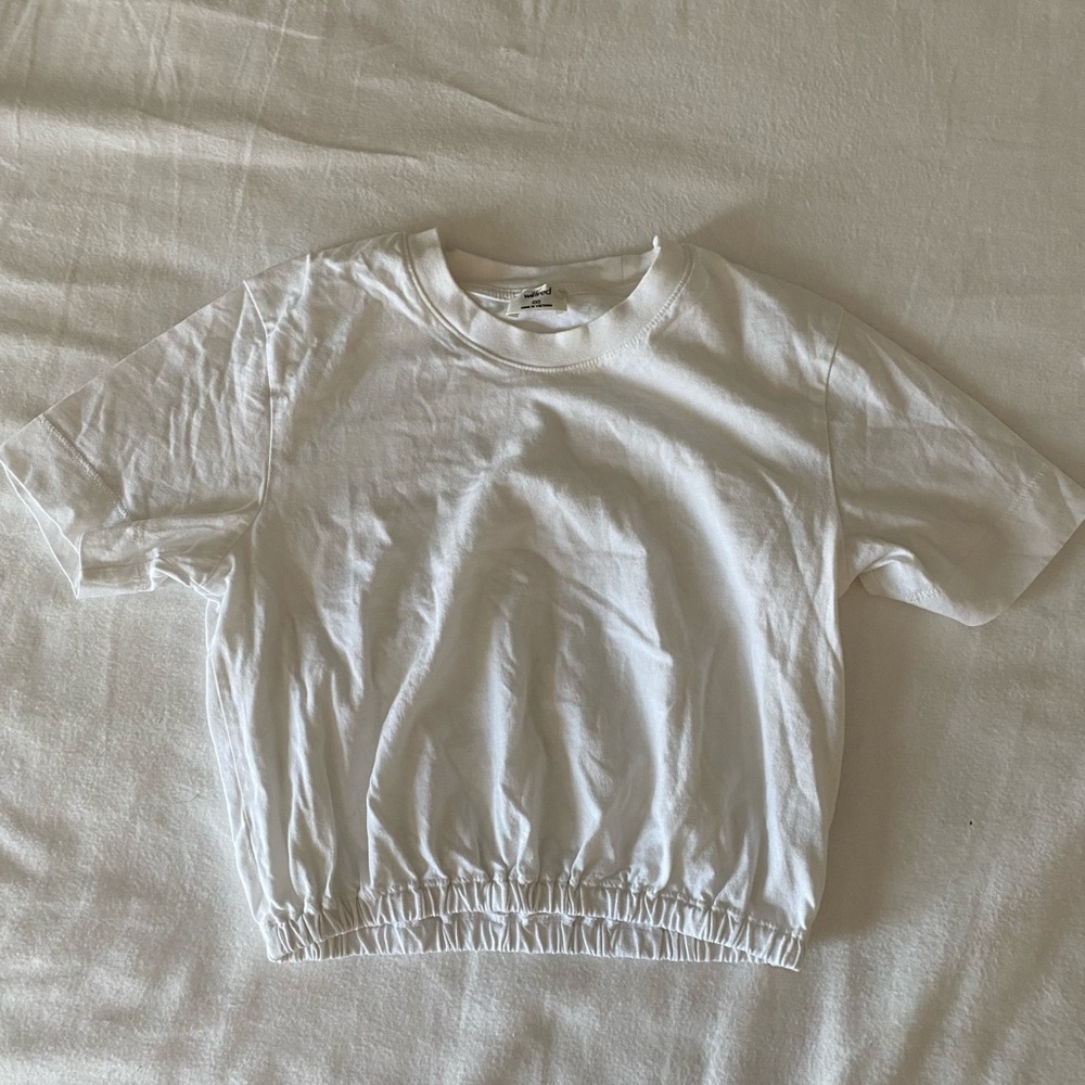 Aritzia Crop Top in White